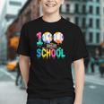 100 Days Of School Baseball Boys Kids Colorful 100th Day Graphic Youth 100 Days Of School Baseball Boys Kids Colorful 100th Day Graphic Youth