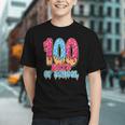 100 Days Of School Baseball Drip 100th Day Of School Graphic Youth 100 Days Of School Baseball Drip 100th Day Of School Graphic Youth
