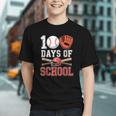 100 Days Of School Baseball Player Teacher Student Graphic Youth 100 Days Of School Baseball Player Teacher Student Graphic Youth