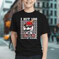 100 Days Of School Retro Baseball Sport For Boys Teachers Graphic Youth