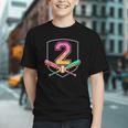 2nd Birthday Baseball Bat Ice-Cream Drip 2yrs Old Boys Kids Graphic Youth 2nd Birthday Baseball Bat Ice-Cream Drip 2yrs Old Boys Kids Graphic Youth