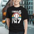 I Was 6 Now Im 7 Baseball Birthday Age 7 Graphic Youth I Was 6 Now Im 7 Baseball Birthday Age 7 Graphic Youth