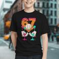 6 7 Ice Cream Drip Baseball Number 67 Player Boy Girl Kids Graphic Youth 6 7 Ice Cream Drip Baseball Number 67 Player Boy Girl Kids Graphic Youth