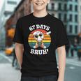67 Days Of School Bruh Teacher Kids Dabbing Baseball Graphic Youth 67 Days Of School Bruh Teacher Kids Dabbing Baseball Graphic Youth