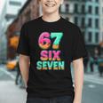 67 Ice Cream Drip Baseball Six Seven 6-7 Meme Teen Boy Graphic Youth