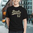 67 Six Seven Bruh Meme Baseball Style Vintage Graphic Youth 67 Six Seven Bruh Meme Baseball Style Vintage Graphic Youth