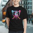 6th Birthday Boys Baseball Ice Cream Drip Boys Baseball Graphic Youth 6th Birthday Boys Baseball Ice Cream Drip Boys Baseball Graphic Youth