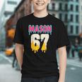 Baseball 6 7 Ice Cream Drip Number 67 Six Seven Meme Graphic Youth Baseball 6 7 Ice Cream Drip Number 67 Six Seven Meme Graphic Youth