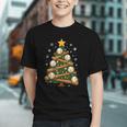 Baseball Bat Christmas Tree Lights Holiday Xmas Graphic Youth Baseball Bat Christmas Tree Lights Holiday Xmas Graphic Youth