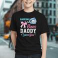 Baseball Or Bows Your Daddy Loves You Gender Reveal Matching Graphic Youth Baseball Or Bows Your Daddy Loves You Gender Reveal Matching Graphic Youth