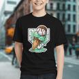 Baseball Boys Ice Cream Drip Baseball Boys Youth Mint Choco Graphic Youth