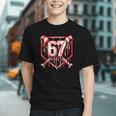Baseball Candy Cane Drip 6 7 Six Seven Meme Christmas Boys Graphic Youth Baseball Candy Cane Drip 6 7 Six Seven Meme Christmas Boys Graphic Youth