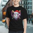 Baseball Christmas Santa Hat Baseball Christmas Drip Graphic Youth Baseball Christmas Santa Hat Baseball Christmas Drip Graphic Youth