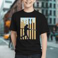 Baseball Drip Boys Dripping Ice Cream Baseball American Flag Graphic Youth