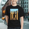 Baseball Drip Dripping Ice Cream Sport Player American Flag Graphic Youth