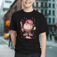 Baseball Drip Ice Cream Breast Cancer Awareness Boys & Girls Graphic Youth