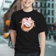 Baseball Drip Ice Cream Coquette Pink Bow Baseball Player Graphic Youth
