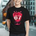 Baseball Drip Ice Cream Valentine Youth Boys Girls Sport Graphic Youth Baseball Drip Ice Cream Valentine Youth Boys Girls Sport Graphic Youth