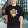 Baseball Drip Jersey Number 1 For Players & 1th Birthday Graphic Youth Baseball Drip Jersey Number 1 For Players & 1th Birthday Graphic Youth
