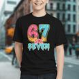 Baseball Drip Number 67 Player Trendy 6 7 Meme Graphic Youth Baseball Drip Number 67 Player Trendy 6 7 Meme Graphic Youth