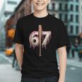 Baseball Drip Number 67 Sports Player Six Seven Meme Fan Graphic Youth Baseball Drip Number 67 Sports Player Six Seven Meme Fan Graphic Youth