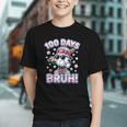 Baseball Ice Cram Drip 100 Days Of School 100th Boys Youth Graphic Youth