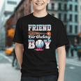 Baseball Ice Cream Drip Friend Of The Birthday Boy Graphic Youth Baseball Ice Cream Drip Friend Of The Birthday Boy Graphic Youth