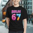 Baseball Ice Cream Drip Number 67 Player Or 67th Birthday Graphic Youth Baseball Ice Cream Drip Number 67 Player Or 67th Birthday Graphic Youth