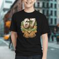 Baseball Ice Cream Drip Number 67 Playground Player 67th Graphic Youth