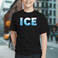 Baseball ICE Ice Cream Drip Baseball Drip Baseball Graphic Youth