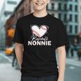Baseball Nonnie Baseball Heart Graphic Youth Baseball Nonnie Baseball Heart Graphic Youth