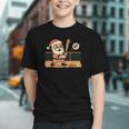 Baseball Santa 67 Christmas Xmas Boys Retro Graphic Youth