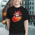 Baseball Valentine's Day Drip Ice Cream Team Graphic Youth Baseball Valentine's Day Drip Ice Cream Team Graphic Youth