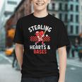Boys Baseball Valentines Day Stealing Hearts Valentine Kids Graphic Youth Boys Baseball Valentines Day Stealing Hearts Valentine Kids Graphic Youth