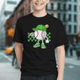 Boys St Patricks Day Baseball Player Pitcher Coach Kids Graphic Youth
