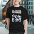 Brother Of The Birthday Boy Baseball Ice Cream Drip Matching Graphic Youth