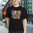 Checkered Leopard Game Day Baseball Men Women Kids Graphic Youth