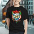 Christmas Baseball Ice Cream Drip Santa Baseball Player Kids Graphic Youth Christmas Baseball Ice Cream Drip Santa Baseball Player Kids Graphic Youth