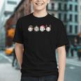 Christmas Baseball Player X-Mas Balls Graphic Youth