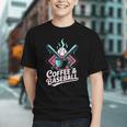 Coffee And Baseball Baseball Player Graphic Youth Coffee And Baseball Baseball Player Graphic Youth