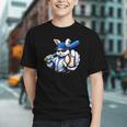 Cool Rabbit Baseball Easter Men Boy Toddler Kid Graphic Youth