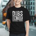 Dibs On The Baseball Coach Wife Girlfriend Graphic Youth Dibs On The Baseball Coach Wife Girlfriend Graphic Youth