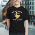 Duck And Baseball Bat Mess With The Quack You Get Whack Graphic Youth