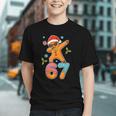 Gingerbread Six Seven 67 Ice Cream Drip Baseball Graphic Youth Gingerbread Six Seven 67 Ice Cream Drip Baseball Graphic Youth