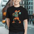 Halloween Baseball Skeleton Ice Cream Drip Baseball Boys Kid Graphic Youth