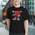 Heart Love Baseball Valentine Outfit Men Boy Graphic Youth Heart Love Baseball Valentine Outfit Men Boy Graphic Youth