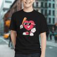 Heart Play Baseball Valentine's Day Teens Boys Girls Kids Graphic Youth Heart Play Baseball Valentine's Day Teens Boys Girls Kids Graphic Youth