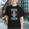 Hi 5 Birthday Party Decorations For Boy Baseball Drip 5th Graphic Youth Hi 5 Birthday Party Decorations For Boy Baseball Drip 5th Graphic Youth