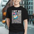 I Hit 100 Days Of School Baseball Ice Cream Drip Boys Girls Graphic Youth I Hit 100 Days Of School Baseball Ice Cream Drip Boys Girls Graphic Youth