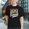 Ice Cream Drip 100 Days Of School Baseball Boys 100th Day Graphic Youth